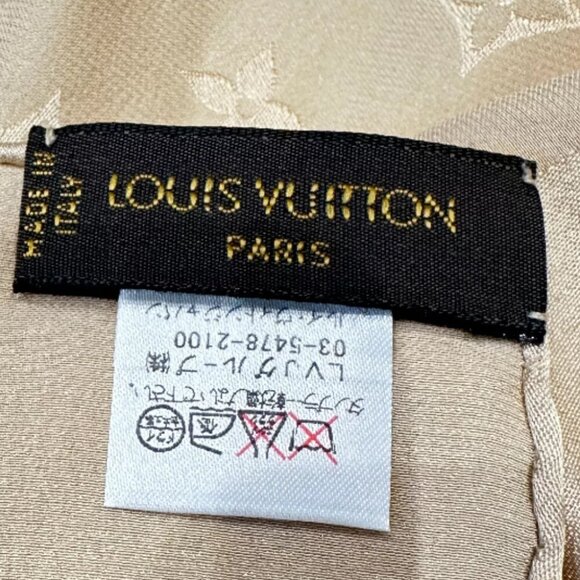 LOUIS VUITTON scarf silk Women - Picture 7 of 7